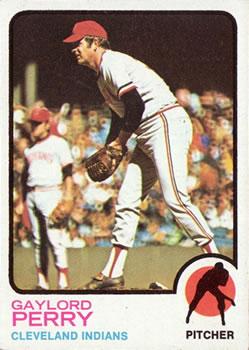 #400 Gaylord Perry - Cleveland Indians - 1973 Topps Baseball