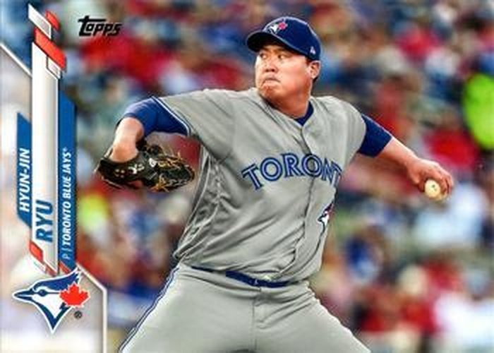 #400 Hyun-Jin Ryu - Toronto Blue Jays - 2020 Topps Baseball