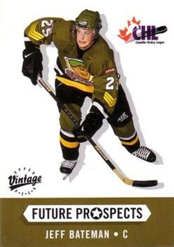 #400 Jeff Bateman - Brampton Battalion - 2000-01 Upper Deck Vintage Hockey