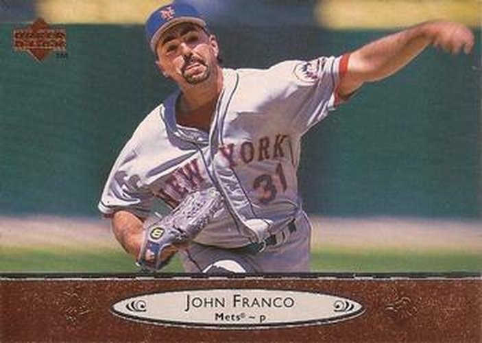 #400 John Franco - New York Mets - 1996 Upper Deck Baseball