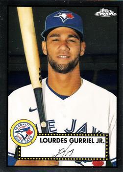 #400 Lourdes Gurriel Jr. - Toronto Blue Jays - 2021 Topps Chrome Platinum Anniversary Baseball