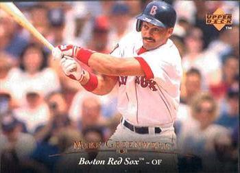 #400 Mike Greenwell - Boston Red Sox - 1995 Upper Deck Baseball