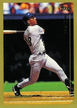 #400 Moises Alou - Houston Astros - 1999 Topps Baseball