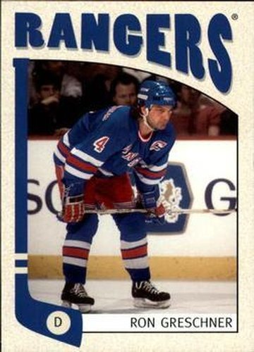 #400 Ron Greschner - New York Rangers - 2004-05 In The Game Franchises US East Hockey