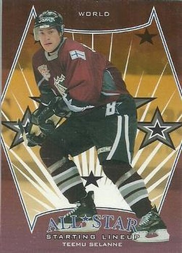 #400 Teemu Selanne - San Jose Sharks - 2002-03 Be a Player First Edition Hockey