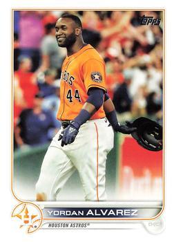 #400 Yordan Alvarez - Houston Astros - 2022 Topps Baseball