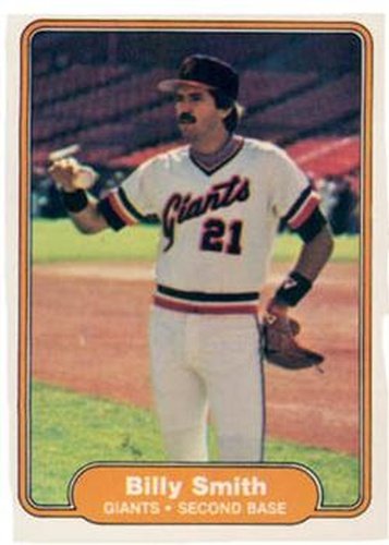 #400 Billy Smith - San Francisco Giants - 1982 Fleer Baseball