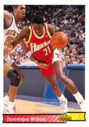 #400 Dominique Wilkins - Atlanta Hawks - 1992-93 Upper Deck Basketball