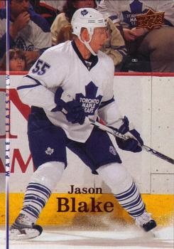 #400 Jason Blake - Toronto Maple Leafs - 2007-08 Upper Deck Hockey