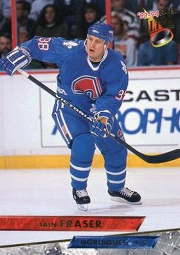 #400 Iain Fraser - Quebec Nordiques - 1993-94 Ultra Hockey