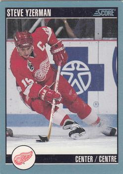 #400 Steve Yzerman - Detroit Red Wings - 1992-93 Score Canadian Hockey