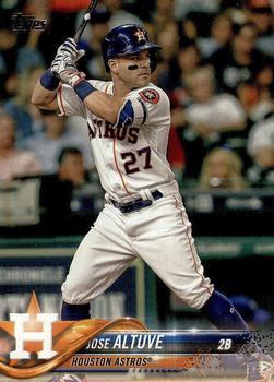 #400 Jose Altuve - Houston Astros - 2018 Topps Baseball