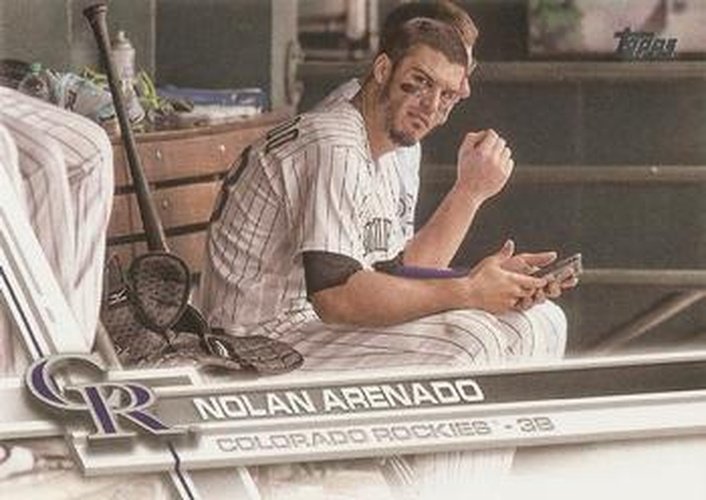 #400b Nolan Arenado - Colorado Rockies - 2017 Topps Baseball