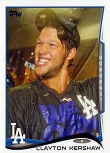 #400c Clayton Kershaw - Los Angeles Dodgers - 2014 Topps Baseball