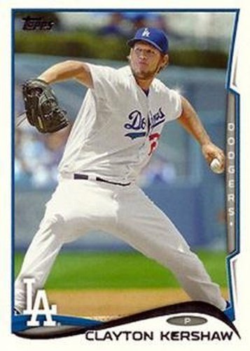 #400e Clayton Kershaw - Los Angeles Dodgers - 2014 Topps Baseball