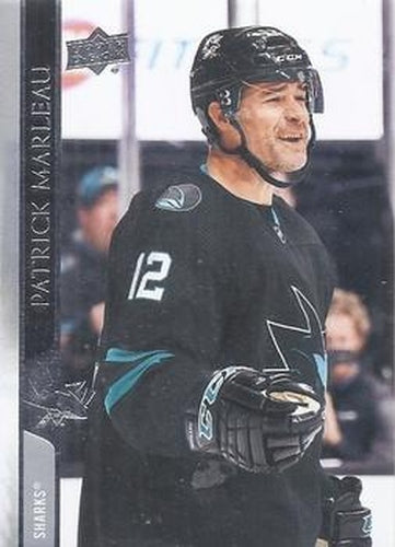 #401 Patrick Marleau - San Jose Sharks - 2020-21 Upper Deck Hockey