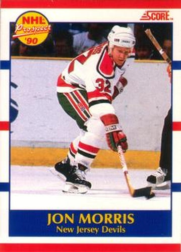 #401 Jon Morris - New Jersey Devils - 1990-91 Score Canadian Hockey