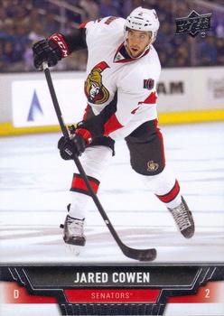 #401 Jared Cowen - Ottawa Senators - 2013-14 Upper Deck Hockey