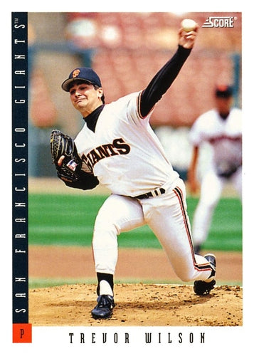 #401 Trevor Wilson - San Francisco Giants - 1993 Score Baseball