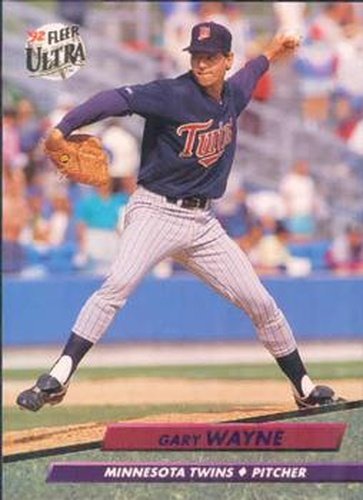 #401 Gary Wayne - Minnesota Twins - 1992 Ultra Baseball