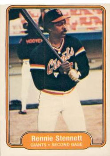 #401 Rennie Stennett - San Francisco Giants - 1982 Fleer Baseball