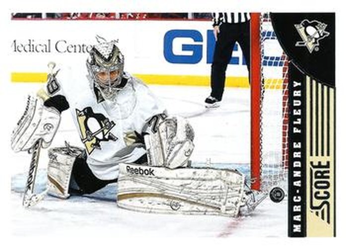#401 Marc-Andre Fleury - Pittsburgh Penguins - 2013-14 Score Hockey