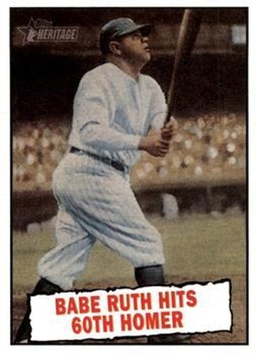 #401 Babe Ruth - New York Yankees - 2010 Topps Heritage Baseball