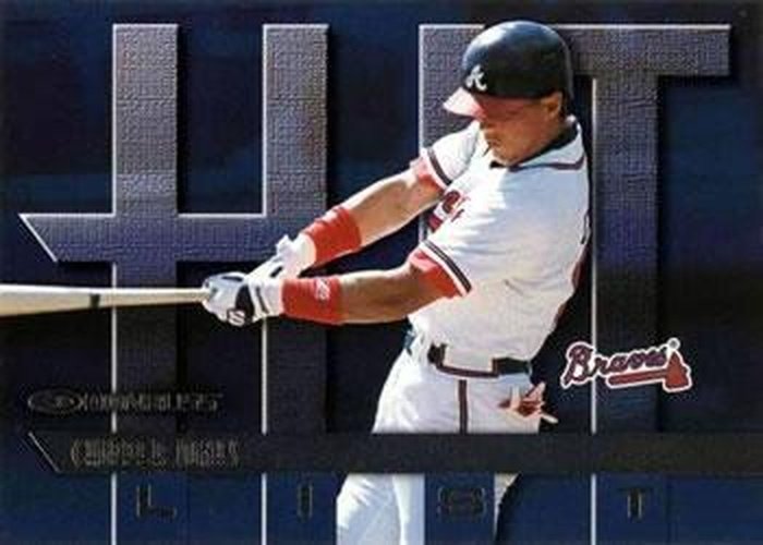 #401 Chipper Jones - Atlanta Braves - 1997 Donruss Baseball