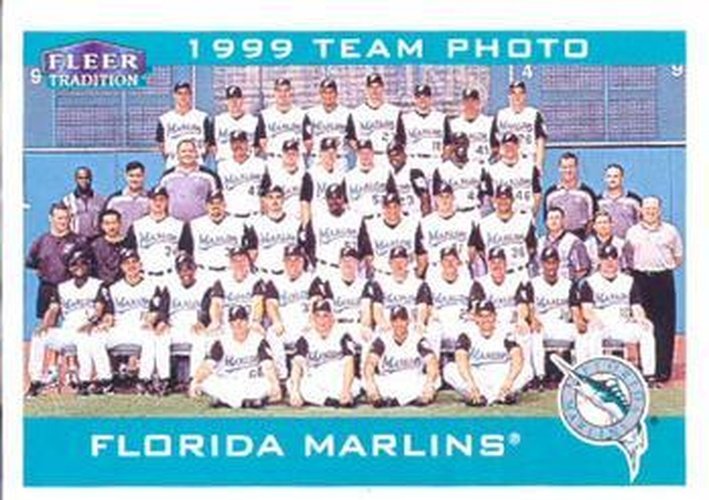 #401 Florida Marlins - Florida Marlins - 2000 Fleer Tradition Baseball