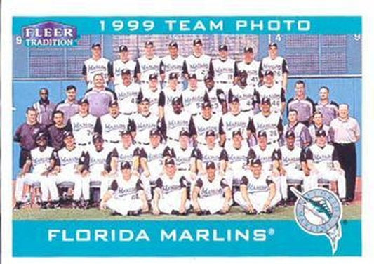 #401 Florida Marlins - Florida Marlins - 2000 Fleer Tradition Baseball