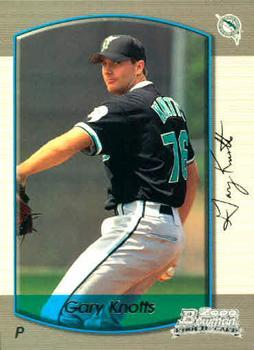 #401 Gary Knotts - Florida Marlins - 2000 Bowman Baseball