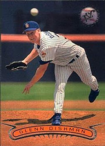 #401 Glenn Dishman - San Diego Padres - 1996 Stadium Club Baseball