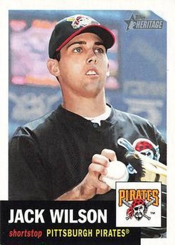 #401 Jack Wilson - Pittsburgh Pirates - 2002 Topps Heritage Baseball