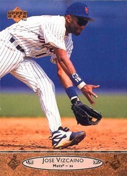 #401 Jose Vizcaino - New York Mets - 1996 Upper Deck Baseball
