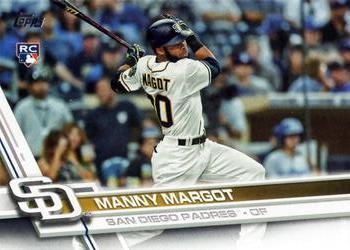 #401 Manny Margot - San Diego Padres - 2017 Topps Baseball