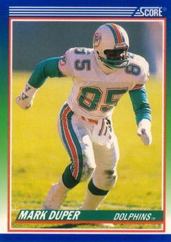 #401 Mark Duper - Miami Dolphins - 1990 Score Football