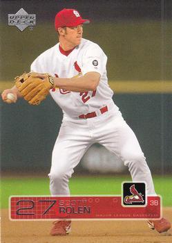#401 Scott Rolen - St. Louis Cardinals - 2003 Upper Deck Baseball