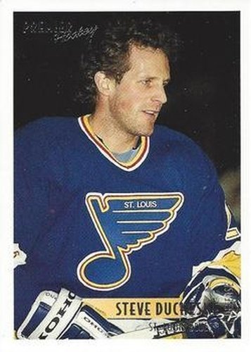 #401 Steve Duchesne - St. Louis Blues - 1994-95 Topps Premier Hockey