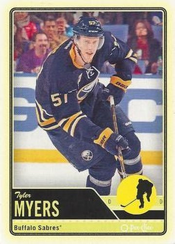 #401 Tyler Myers - Buffalo Sabres - 2012-13 O-Pee-Chee Hockey
