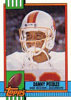 #401 Danny Peebles - Tampa Bay Buccaneers - 1990 Topps Football
