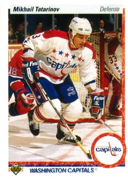 #401 Mikhail Tatarinov - Washington Capitals - 1990-91 Upper Deck Hockey