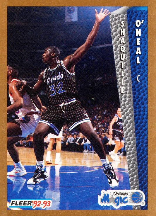 #401 Shaquille O'Neal - Orlando Magic - 1992-93 Fleer Basketball