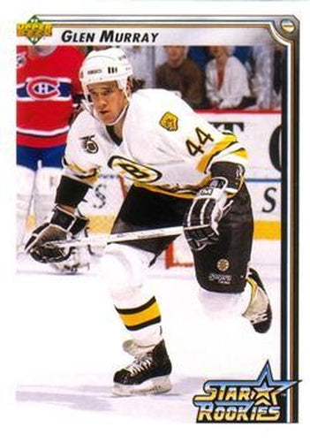 #401 Glen Murray - Boston Bruins - 1992-93 Upper Deck Hockey