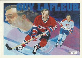#401 Guy Lafleur Tribute Speed and Grace - Montreal Canadiens - 1991-92 Score American Hockey