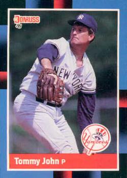 #401 Tommy John - New York Yankees - 1988 Donruss Baseball