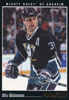 #401 Stu Grimson - Anaheim Mighty Ducks - 1993-94 Pinnacle Hockey