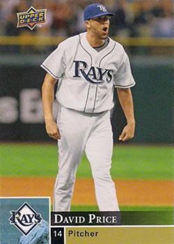 #401b David Price - Tampa Bay Rays - 2009 Upper Deck Baseball