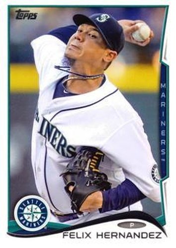 #401b Felix Hernandez - Seattle Mariners - 2014 Topps Baseball