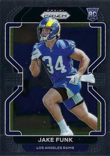 #402 Jake Funk - Los Angeles Rams - 2021 Panini Prizm Football