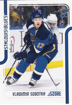 #402 Vladimir Sobotka - St. Louis Blues - 2011-12 Score Hockey